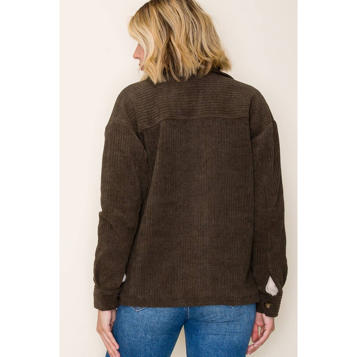 STACCATO - Wholesale Jas - Dames - CORDUROY JAS MET BONTRAND4