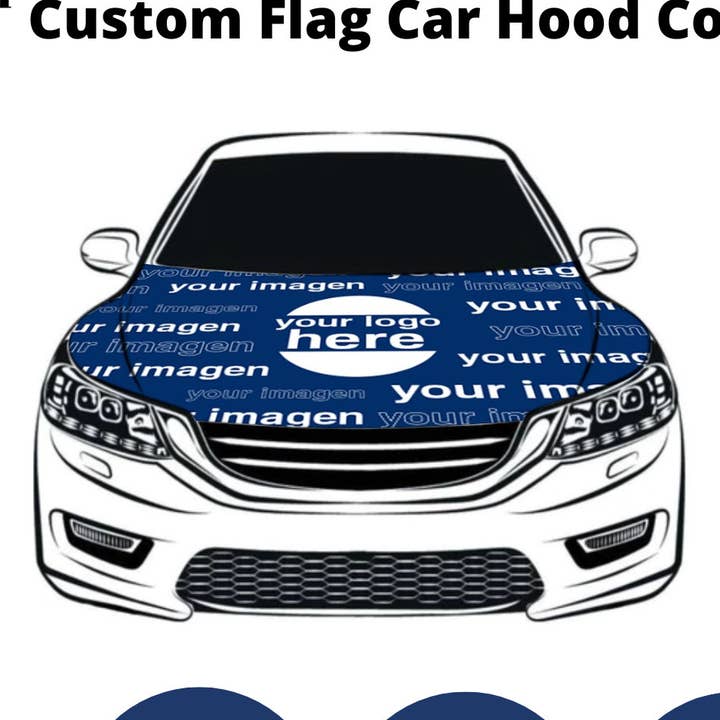 Cubierta de capó de coche con bandera personalizada para venta al por mayor de Must NY