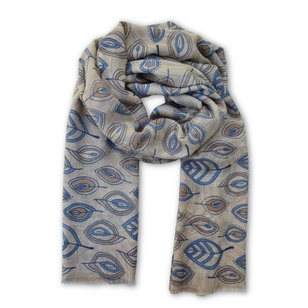 Light gray Marbu Scarf for wholesale on Faire
