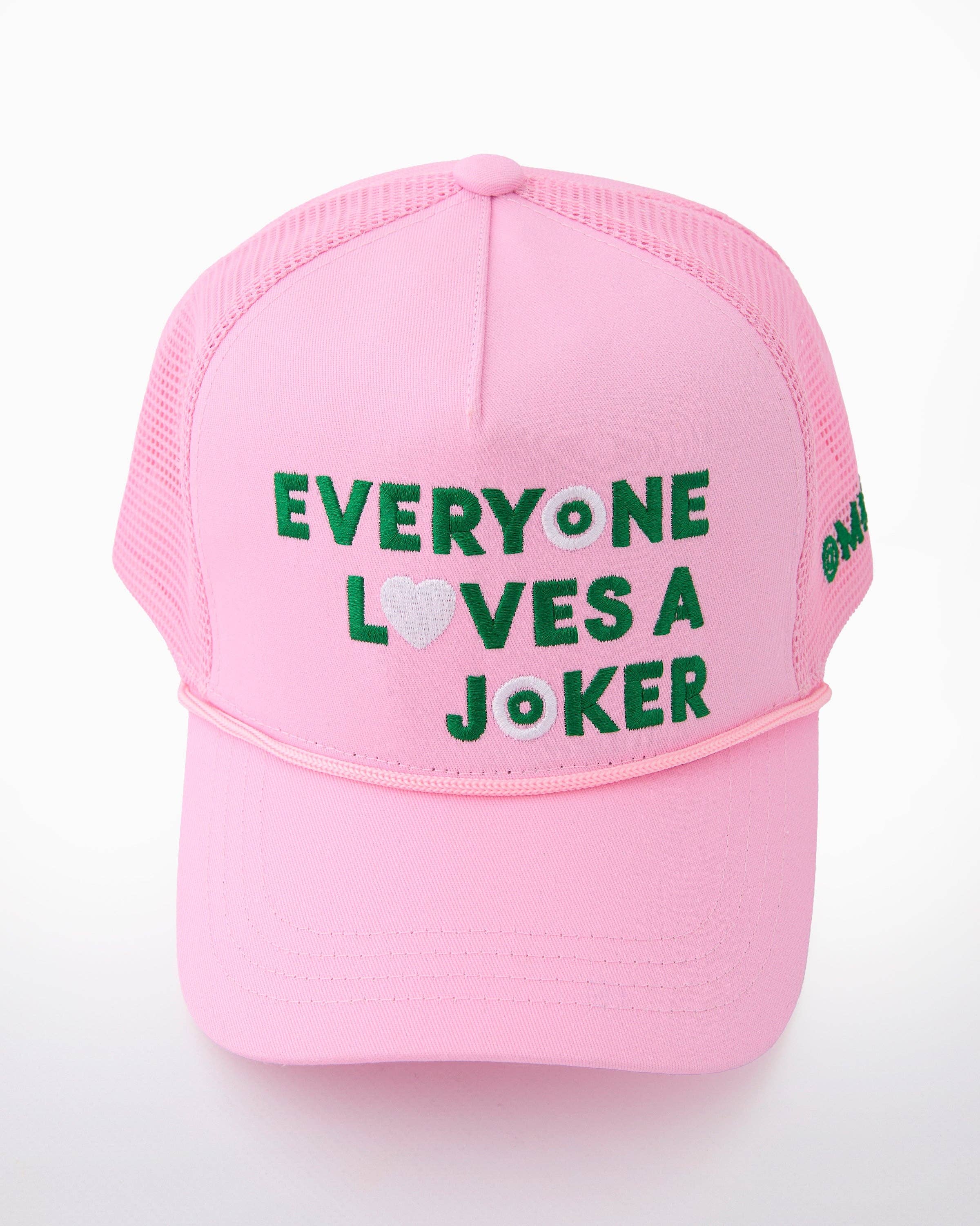 Oh My Mahjong - Wholesale Trucker Hat - Women's - Pink Everyone Loves a Joker Hat0