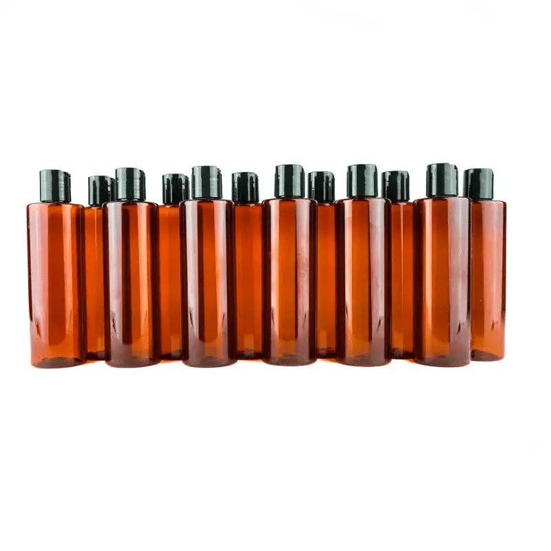 Nature Packaged – Engroshandel Holder til æterisk olie – Plastic amberflaske - 8 oz (237 ml)2