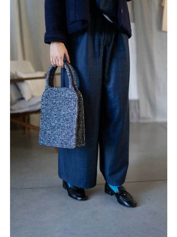 Mecà nico Atelier - Wholesale Pants - Women's - Yohji wool check pants1