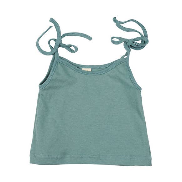 Youth Crop Tie Tank for wholesale by Spiritex