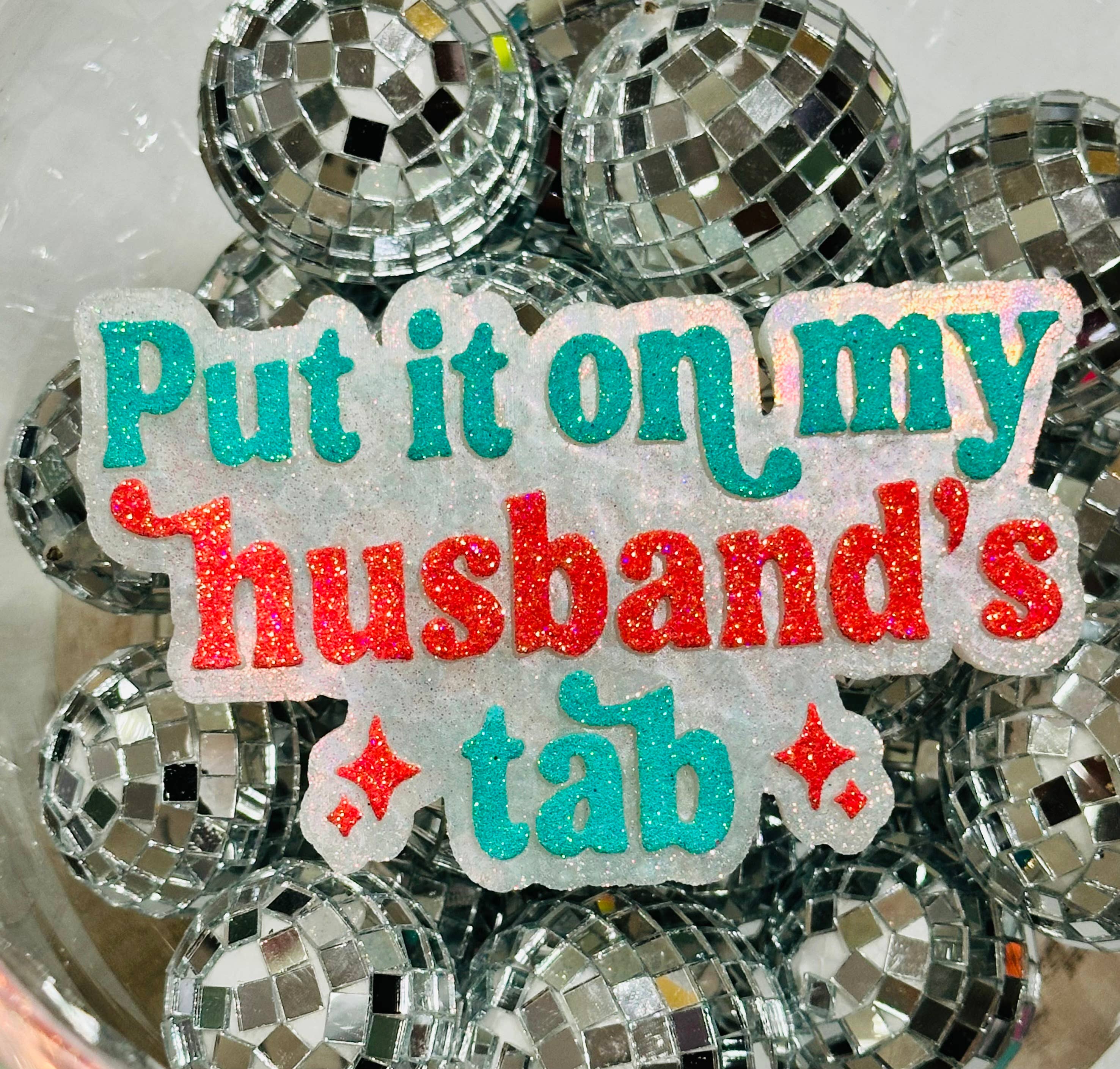 Sassy Fras Couture - Wholesale Car Freshener - Unisex - Put It On My Husband’s Tab Car Freshie 0