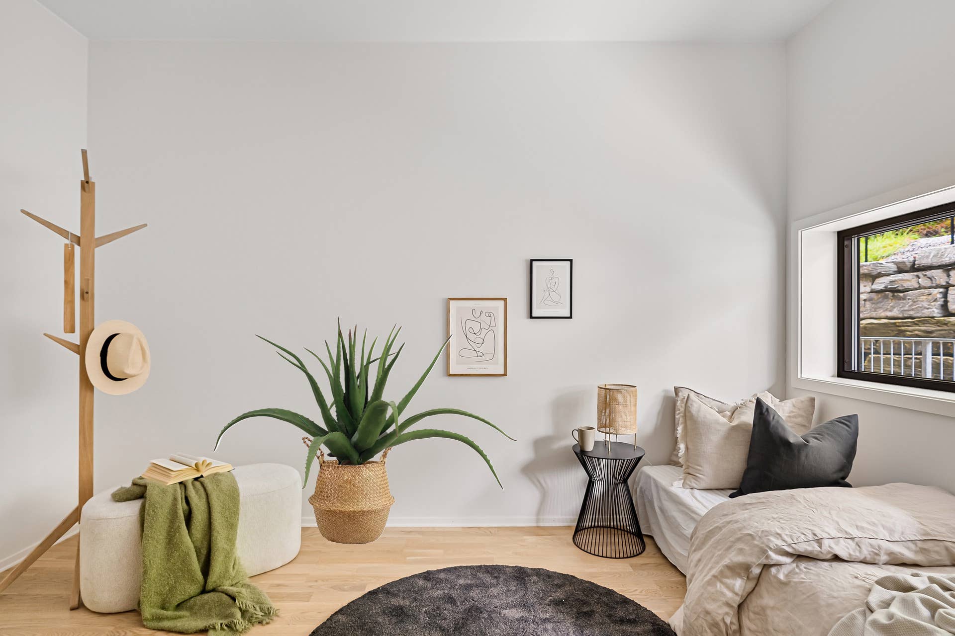 Michael & Philipp Noll e. K. - Vendita all'ingrosso Piante artificiali - Pianta artificiale di aloe vera in vaso nero, aspetto molto realistico6