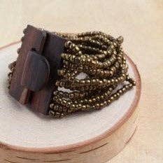 Bali Queen - Wholesale Beaded Bracelet - Solid Big Buck Bracelet30