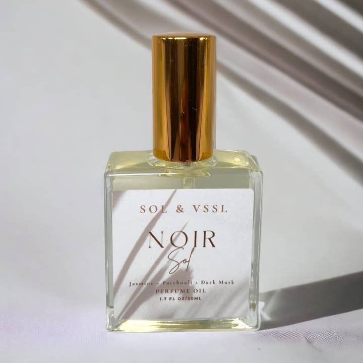 NOIR Sol uniseks parfum - jasmijn, tonkaboon, sandelhout voor wholesale door SOL & VSSL