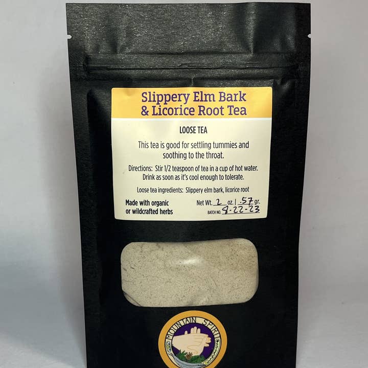 Mountain Spirit Herbals LLC. - Wholesale Health/Detox Tea - Slippery Elm Bark & Licorice Root Tea Wholesale