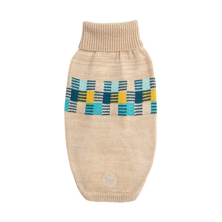 GF Pet - Wholesale Pet Sweater - Dog - GF Pet Winter Sailor Sweater - Oatmeal Mix4
