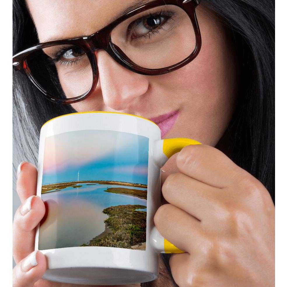 3dRose - Wholesale Coffee Mug - 3dRose, Guerrero Negro, Baja California Sur, Mexico. Salt ponds at sunset 1., Mug1