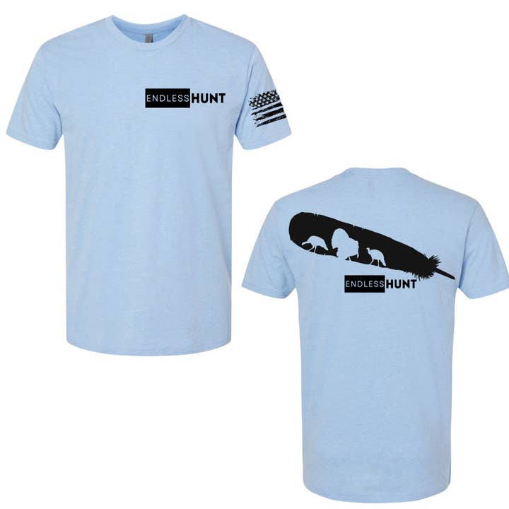 Feathered Scene Tee for wholesale by Endless Hunt