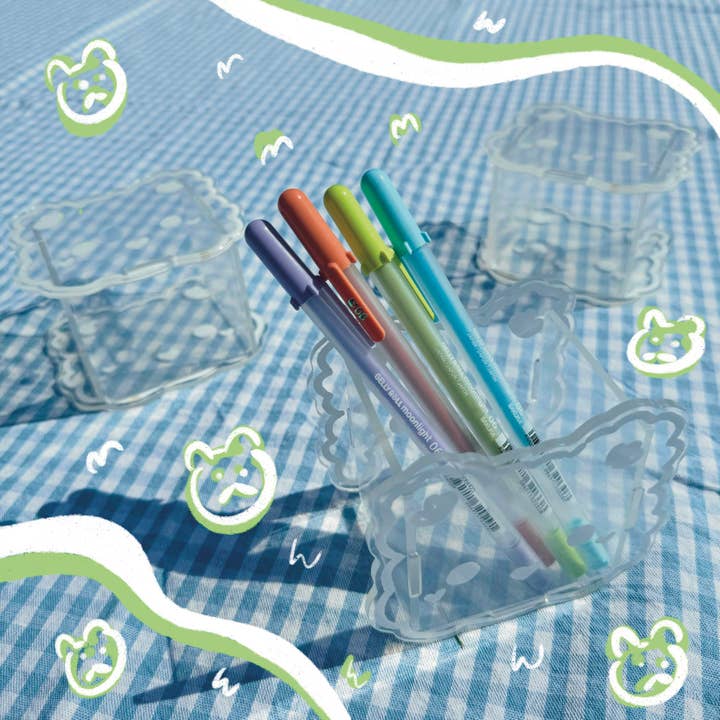 Banh.ni - Wholesale Pen & Pencil Holder - White Bear Stationery Holder2