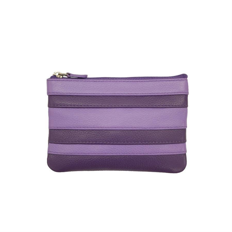 ili New York – wholesale Coin purse – Women’s – 6413 Leather Coin Purse With Key Ring48