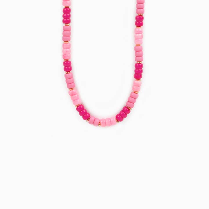 Sessori - Wholesale Beaded/Pearl Necklace - Multi-Color Beaded Necklace
