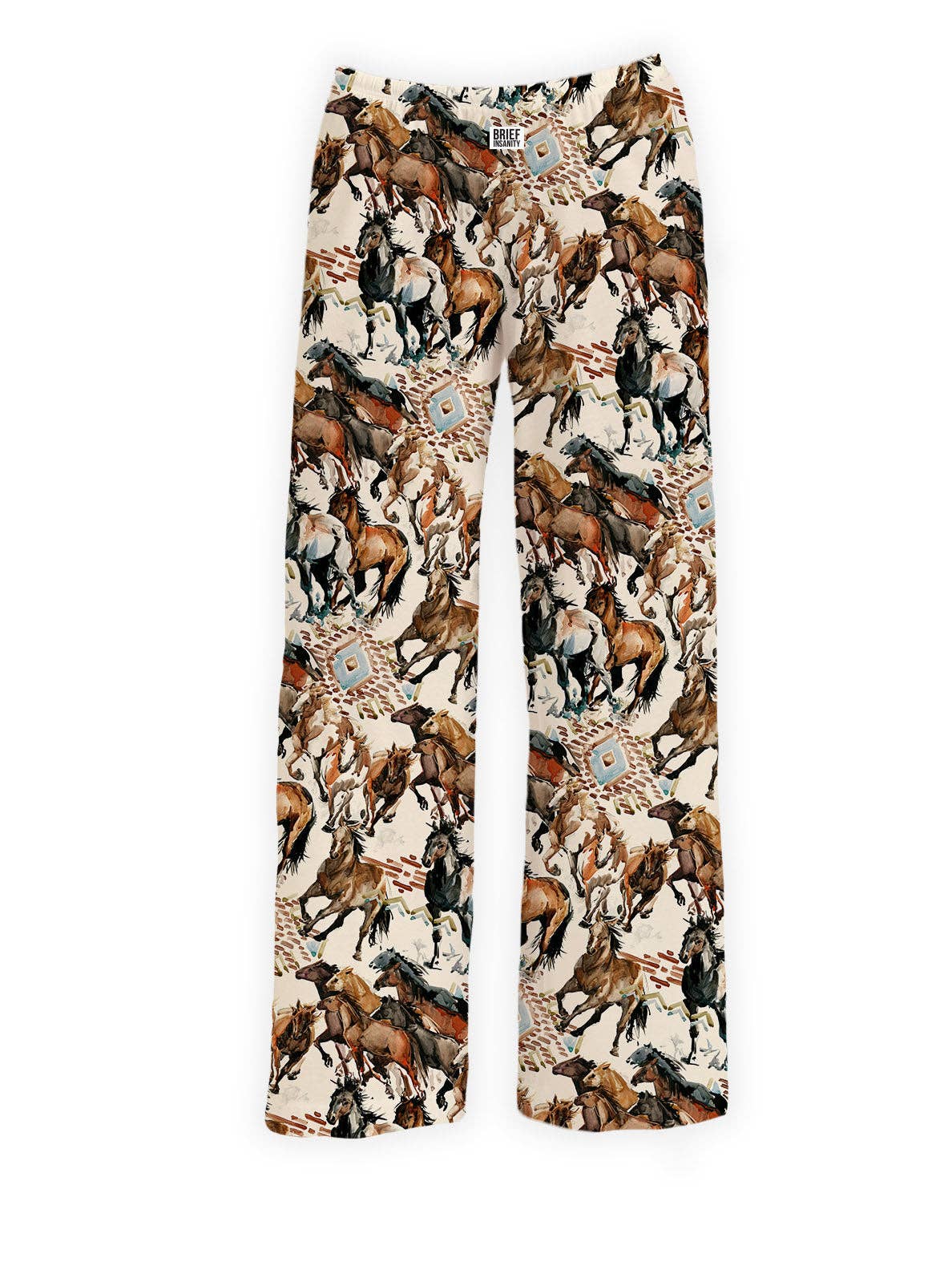 BRIEF INSANITY - Wholesale Sleepwear Bottom - Women's - Rustic Horse Pajama Pants3