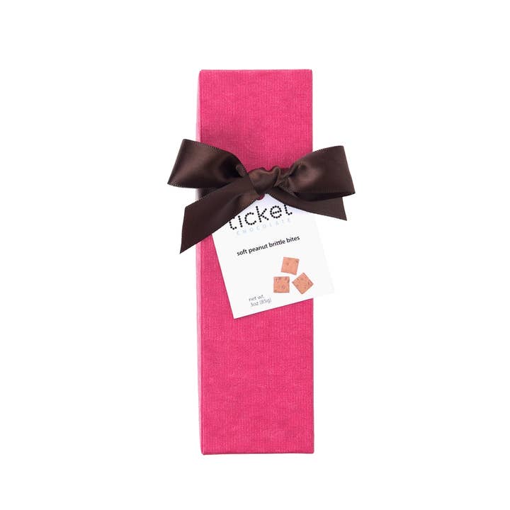 Le Grand Confectionary - Wholesale Brittle - Soft Peanut Butter Brittle Candy – Easter Gift in Pink Box