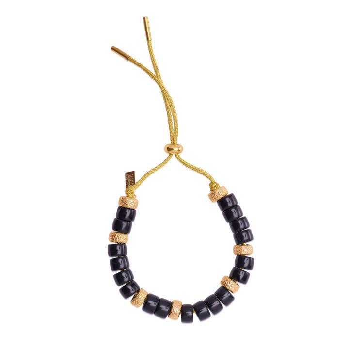 Bracelet Eye Candy - Onyx pour la vente par Lucky Star Jewels