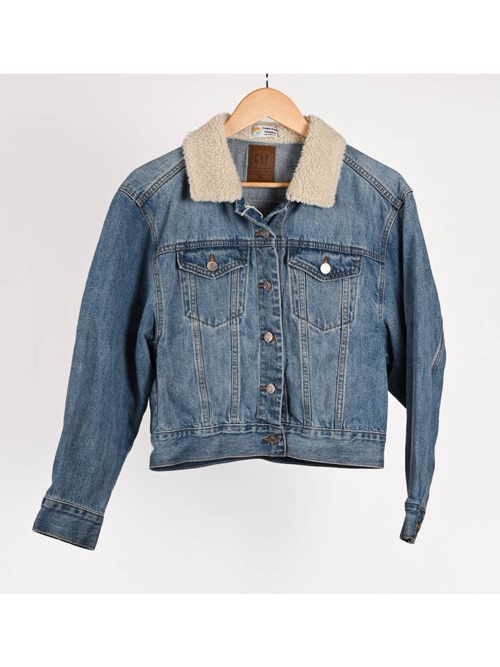 Create Good Company - Wholesale Denim Jacket - Women's - Patchwork Jacket-X Small4