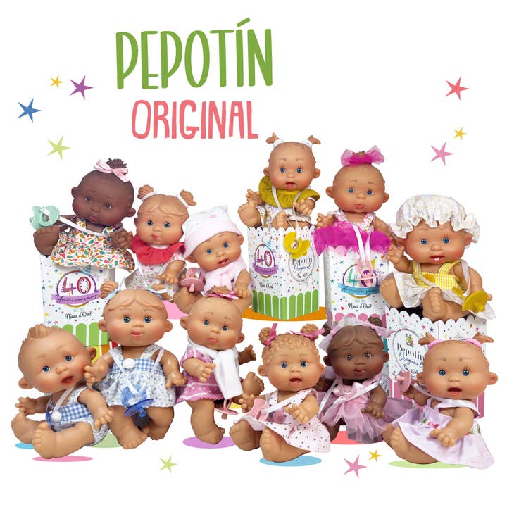 Nines Artesanals d'Onil Dolls - Venta al por mayor Muñeca - Niños - MUÑECO PEPOTIN ORIGINAL 14UD