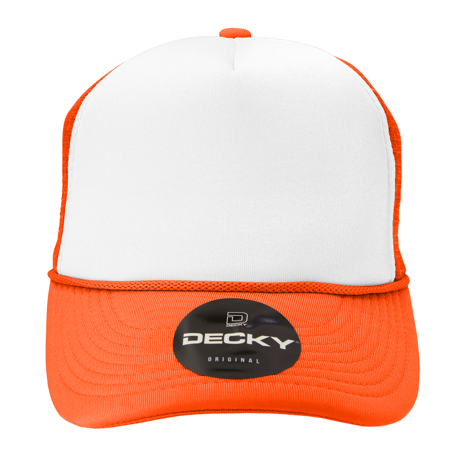 The Park Wholesale - Wholesale Trucker Hat - Unisex - Blank Trucker Foam Mesh 2-Tone Hats - Decky 210/602578