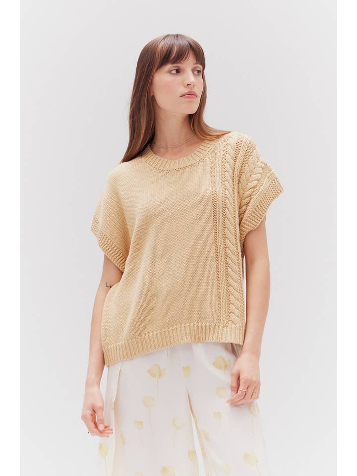 Grade & Gather - Wholesale Sweater Vest - Women's - 41862 -Â SUMMER SWEATER VEST