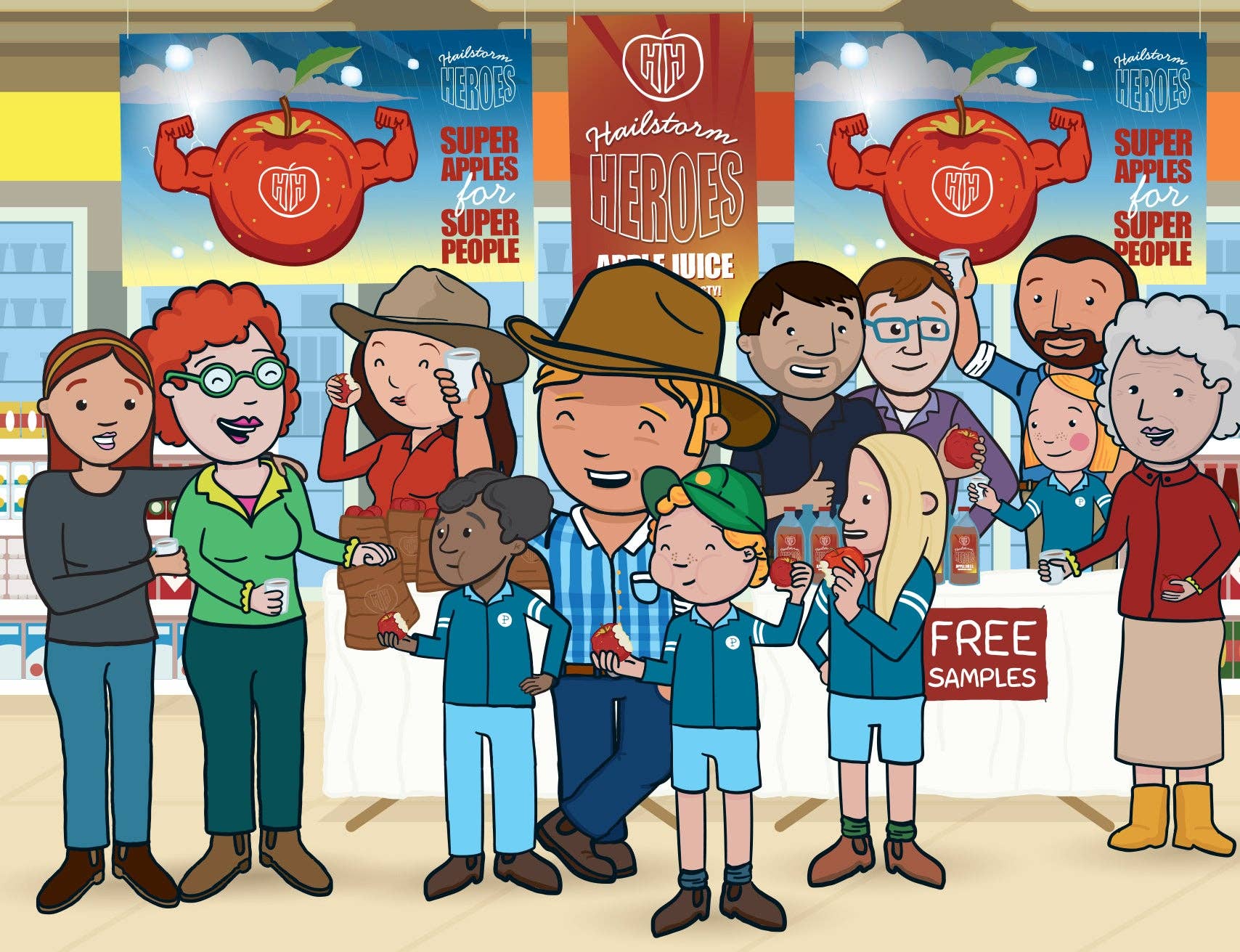 George the Farmer - Wholesale Boek voor kleuters (3-5) - George the Farmer Hailstorm Heroes prentenboek5