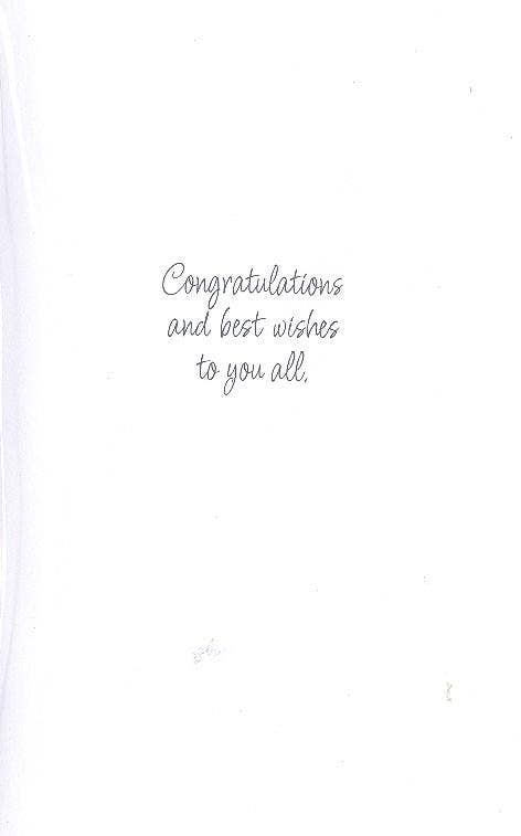 DICKENS INC. - Wholesale Baby Card - Baby Girl | SETC | SM | 18886-2GIRL1