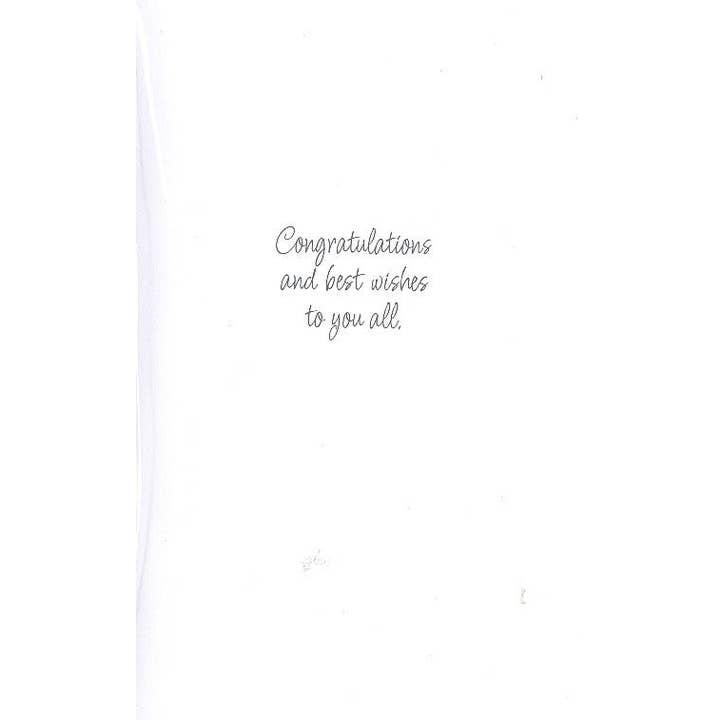 DICKENS INC. - Wholesale Baby Card - Baby Girl | SETC | SM | 18886-2GIRL1