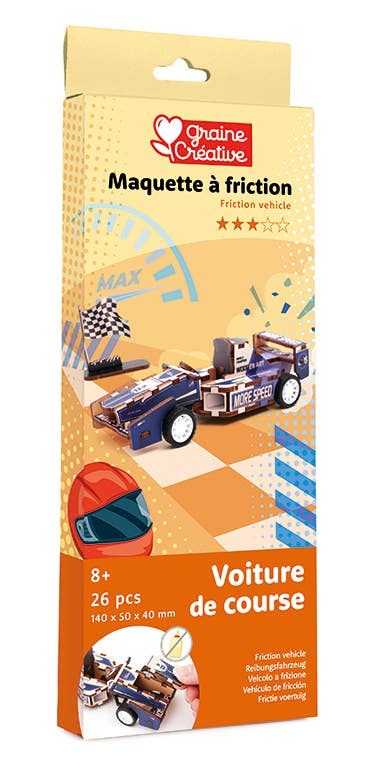 Graine Créative - Wholesale Toy Car/Truck - Kids - 3D WOOD MODEL FORMULA 1 VEHICLE1