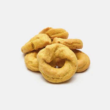 Taralli med gurkemeje og ingefær 350 g for engroshandel hos Il Mercante di Terra