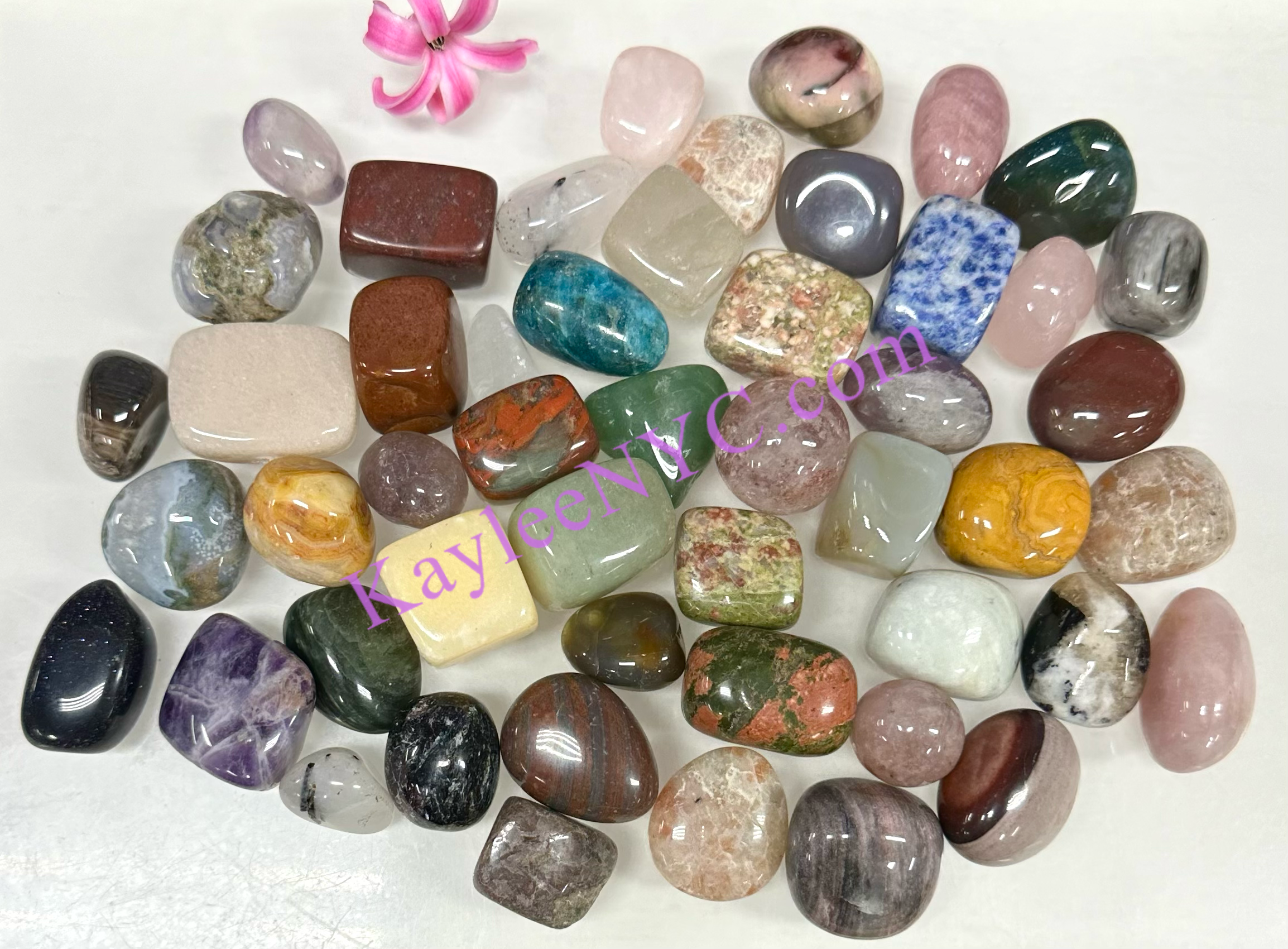 KayleeNYC - Wholesale Spiritual Stone/Crystal - wholesale 2 lbs Natural Mix Crystals Tumble healing energy1