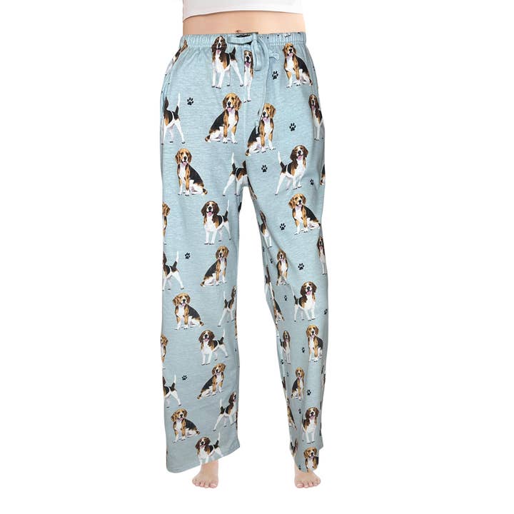 E&S Pets - Wholesale Sleepwear Bottom - Women's - Beagle Pajama Bottoms - Pet Lover Pajama Pants