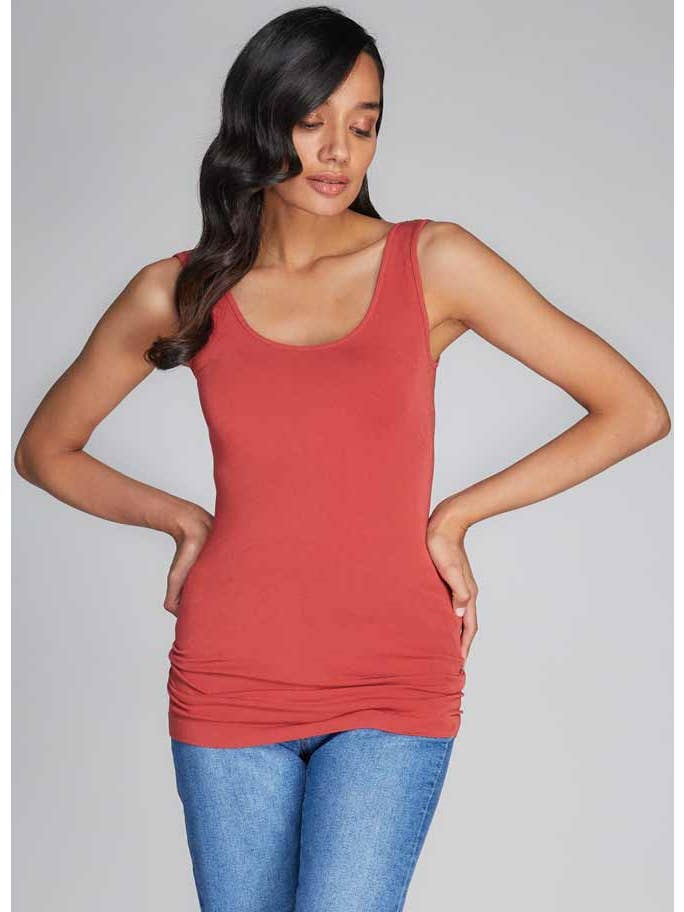 C'est Moi Clothing Co - Wholesale Tank Top - Women's - Bamboo Double Scoop Tank- CEBT111027