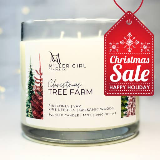 Christmas Tree Farm | Candles for wholesale by Miller Girl Candle Co