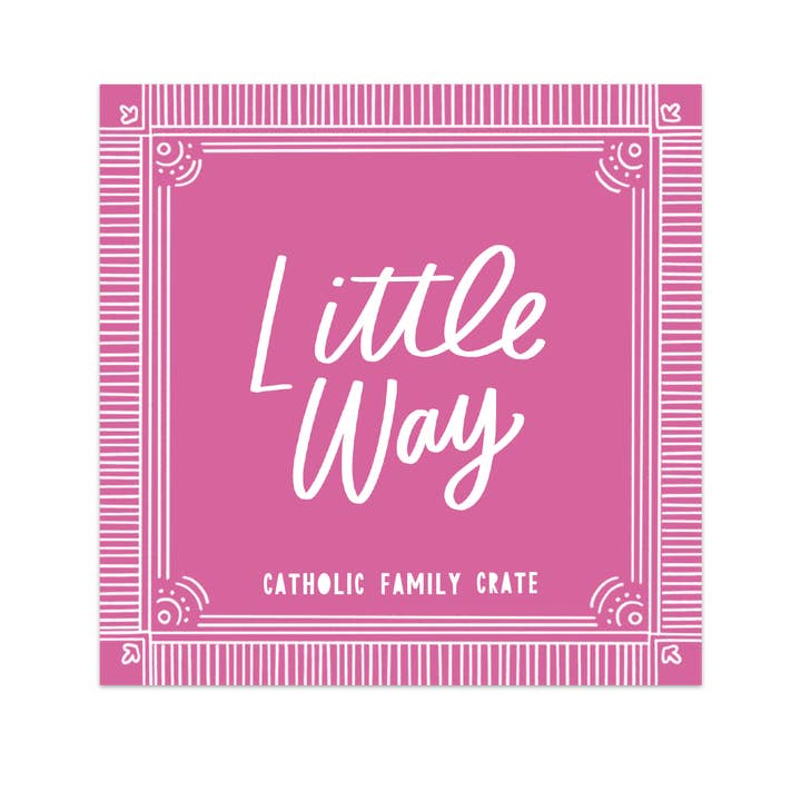 Catholic Family Crate® - Wholesale Learning Cards - Kids & Baby - St. Thérèse of Lisieux Little Way Inspiration Cards