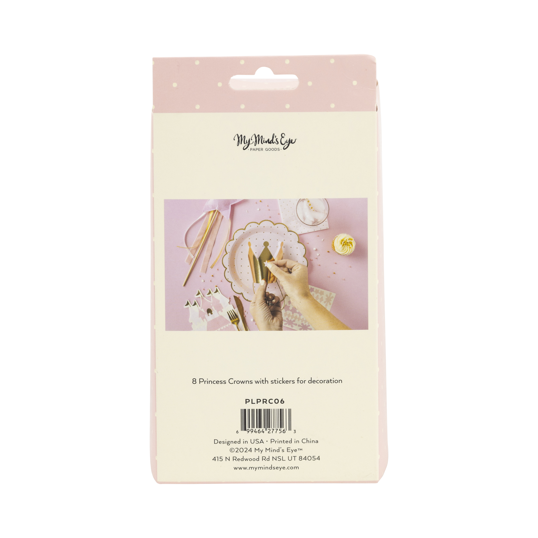 My Mind’s Eye – Großhandel Partyhut/Krone – PLPRC06 - Princess Dekoriere deine Kronen4