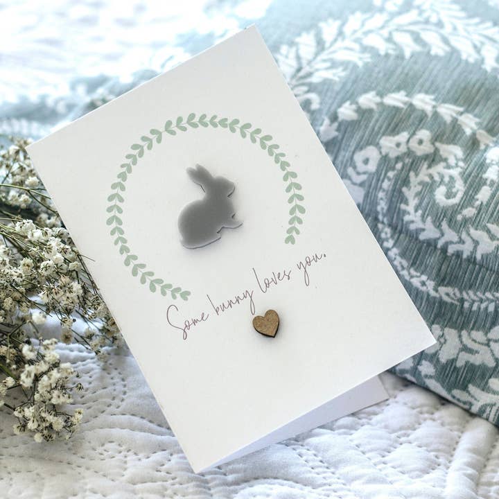 Vissa kaniner älskar dig/Lyxkort/Kanin/Personlig för wholesale av Drop Scone Designs