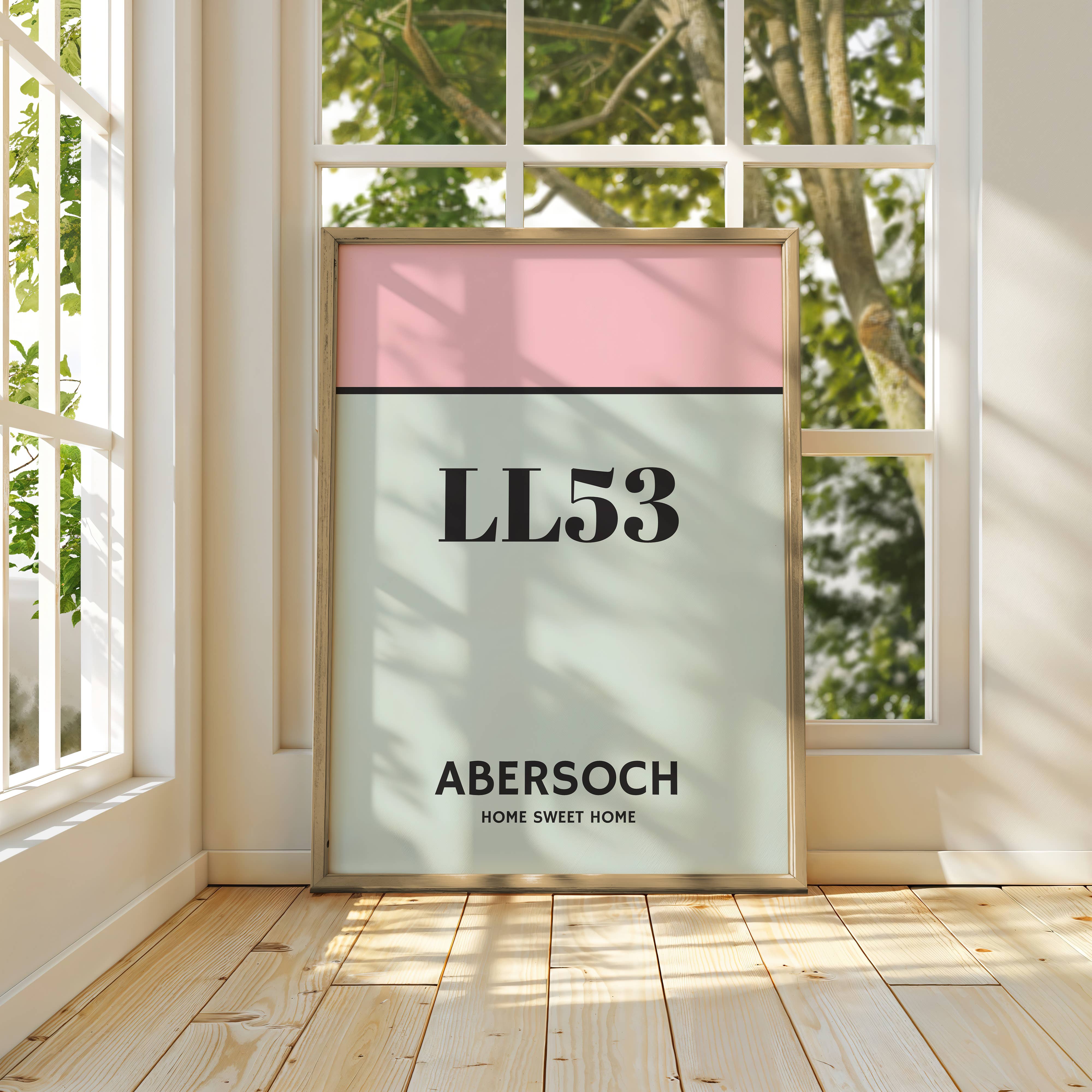 Timmy Loves – wholesale Art print – Customised Postcode A3 Art Print9