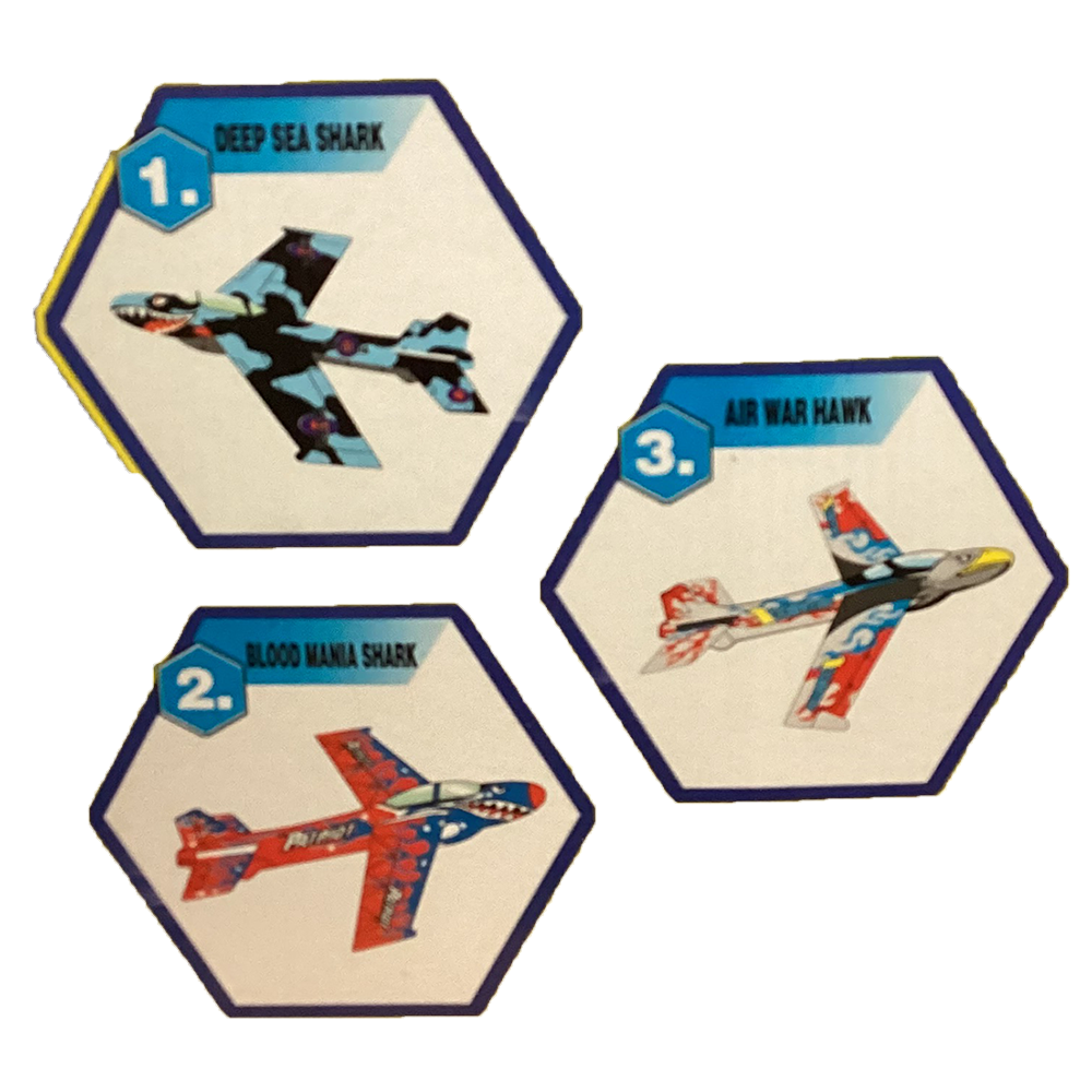 Texas Toy Distribution - Wholesale Toy Plane - Kids - Glider Aircraft Display of 24 Plane Kits, 3 Styles1