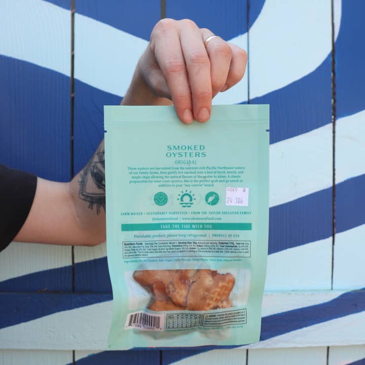 Ekone - Wholesale Fish/Seafood - Original Smoked Oyster RTE 2.25oz Pouches1