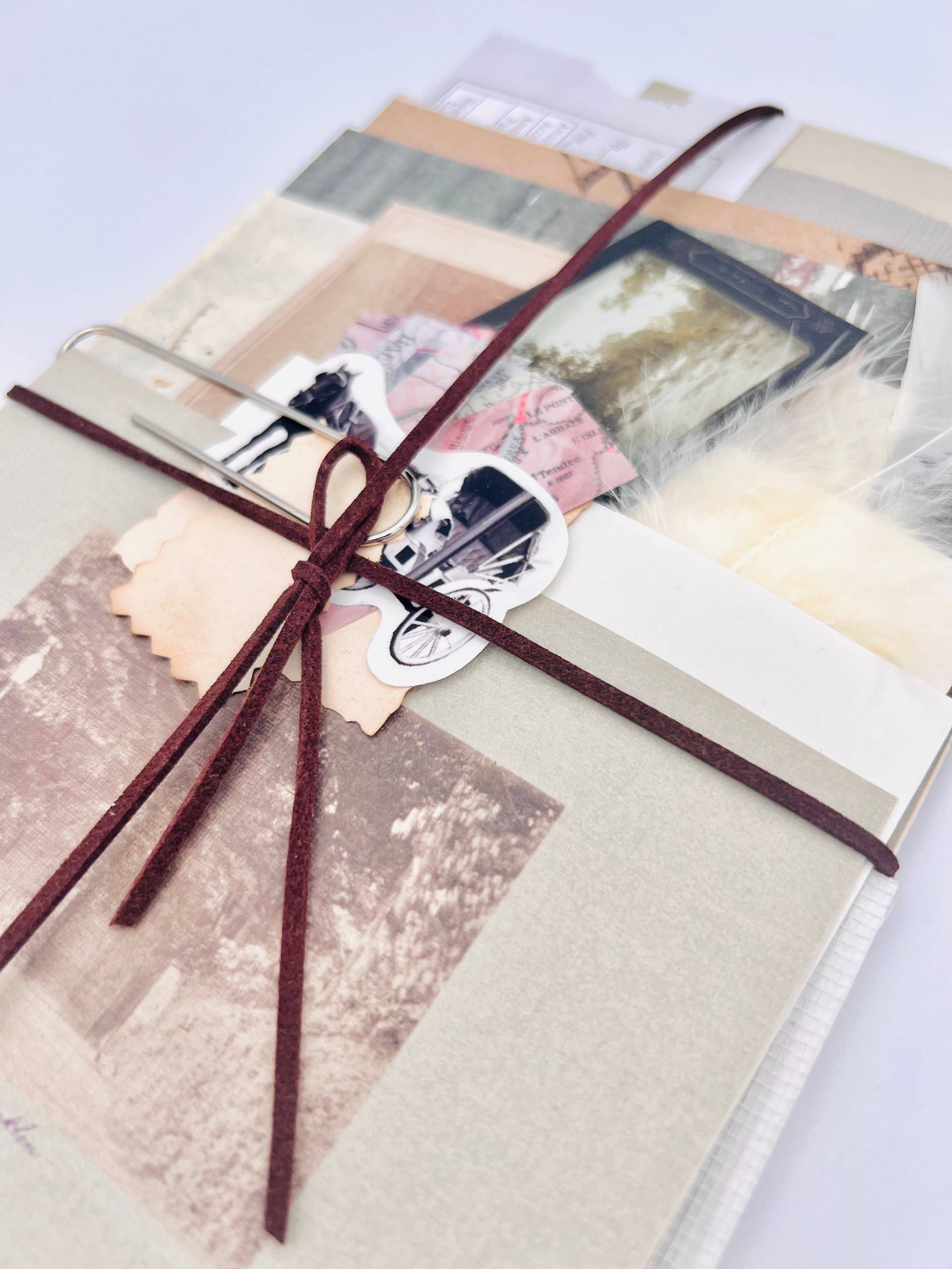 HELLO ARTIST DIY - Wholesale DIY Craft Kit - Vintage Scrapbooking Kit No.47