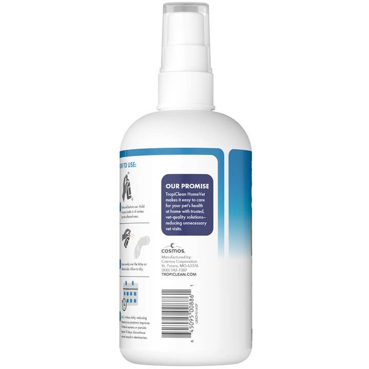 Pet Palette Distribution - Wholesale Pet Spray - Cat/Dog - HomeVet Itch and Allergy Spray, 8oz4