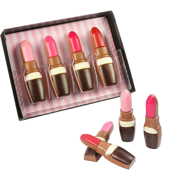 ADG Diffusion - Vendita all'ingrosso Cioccolato - INSOLITO SET DI ROSSETTI AL CIOCCOLATO - 8 set di1