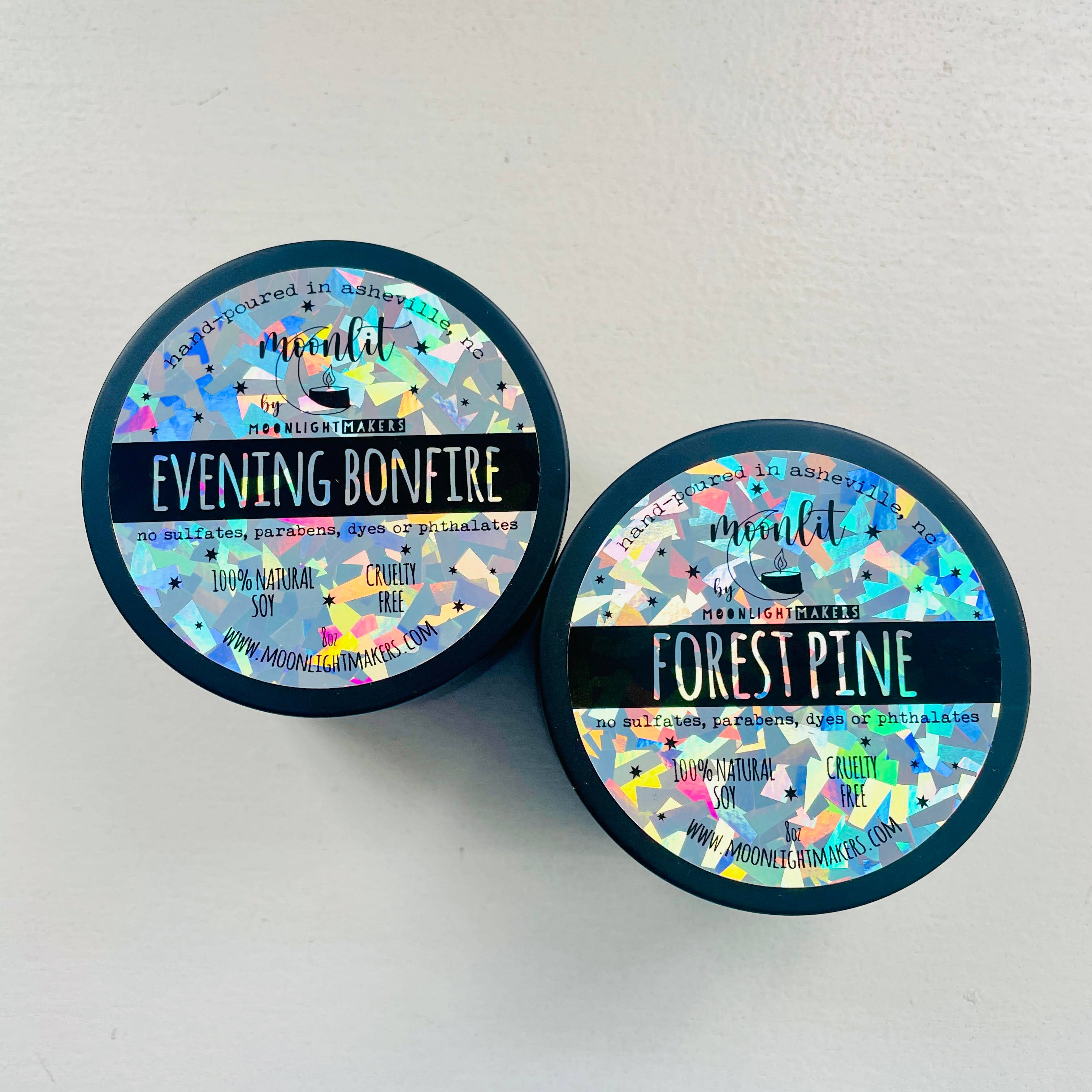 Moonlight Makers – wholesale Jar/filled candle – Funny Candle - 100% Soy, 8oz - Dumpster Fire3