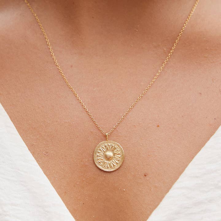 Agapée Jewelry - Wholesale Pendant/Charm Necklace - Zeni Necklace | Jewelry Gold Gift Waterproof