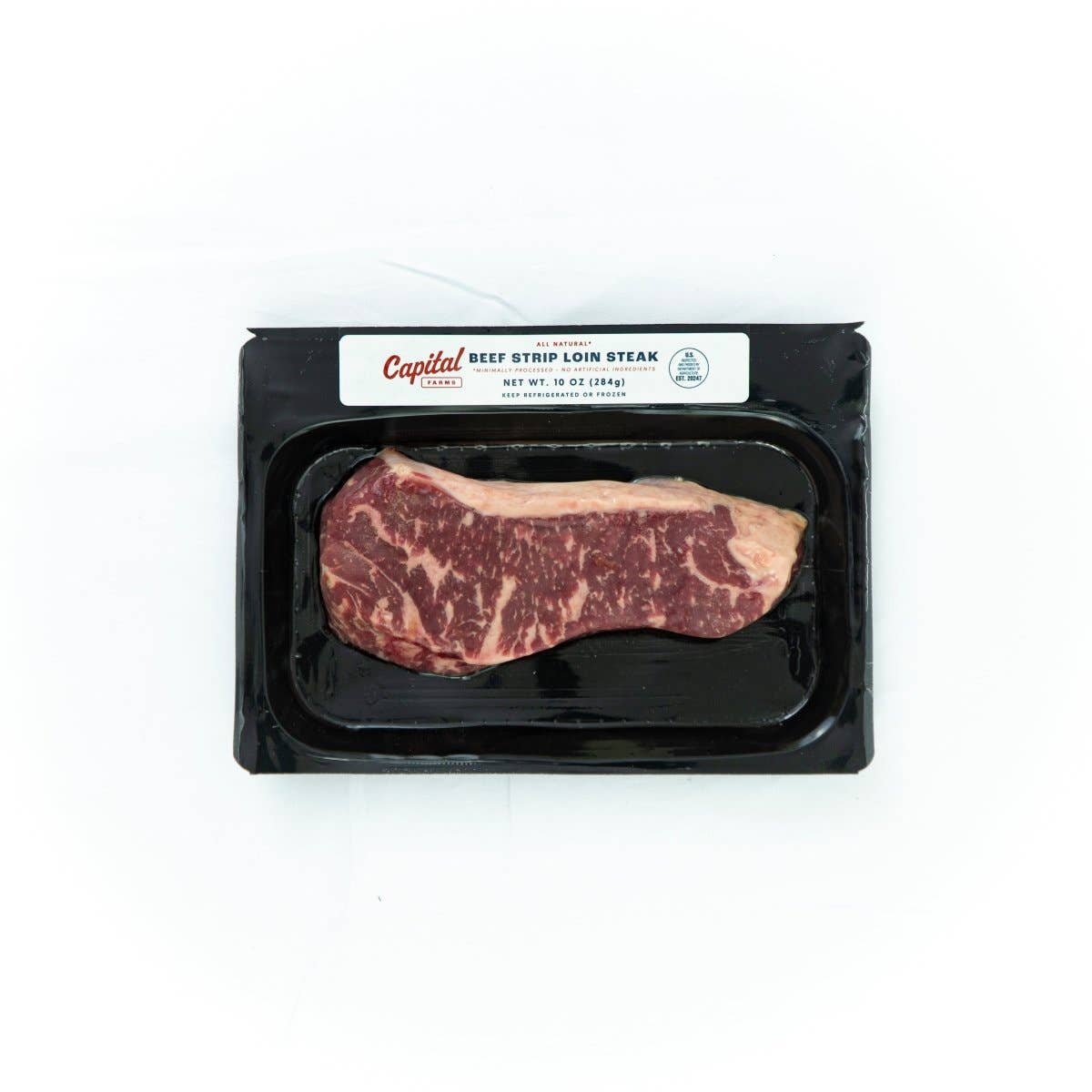Capital Farms Meats & Provisions - Wholesale Beef - Strip Loin Steak - 10oz4