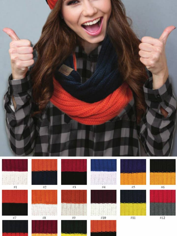 C.C Two Tone College Color for wholesale by Hana