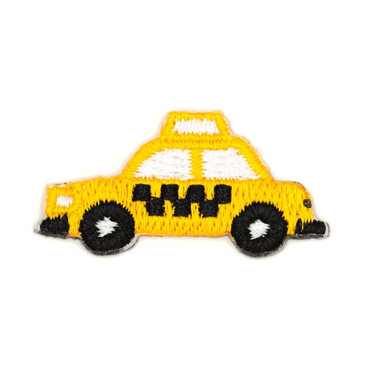 Écusson autocollant brodé de taxi NYC pour la vente par These Are Things