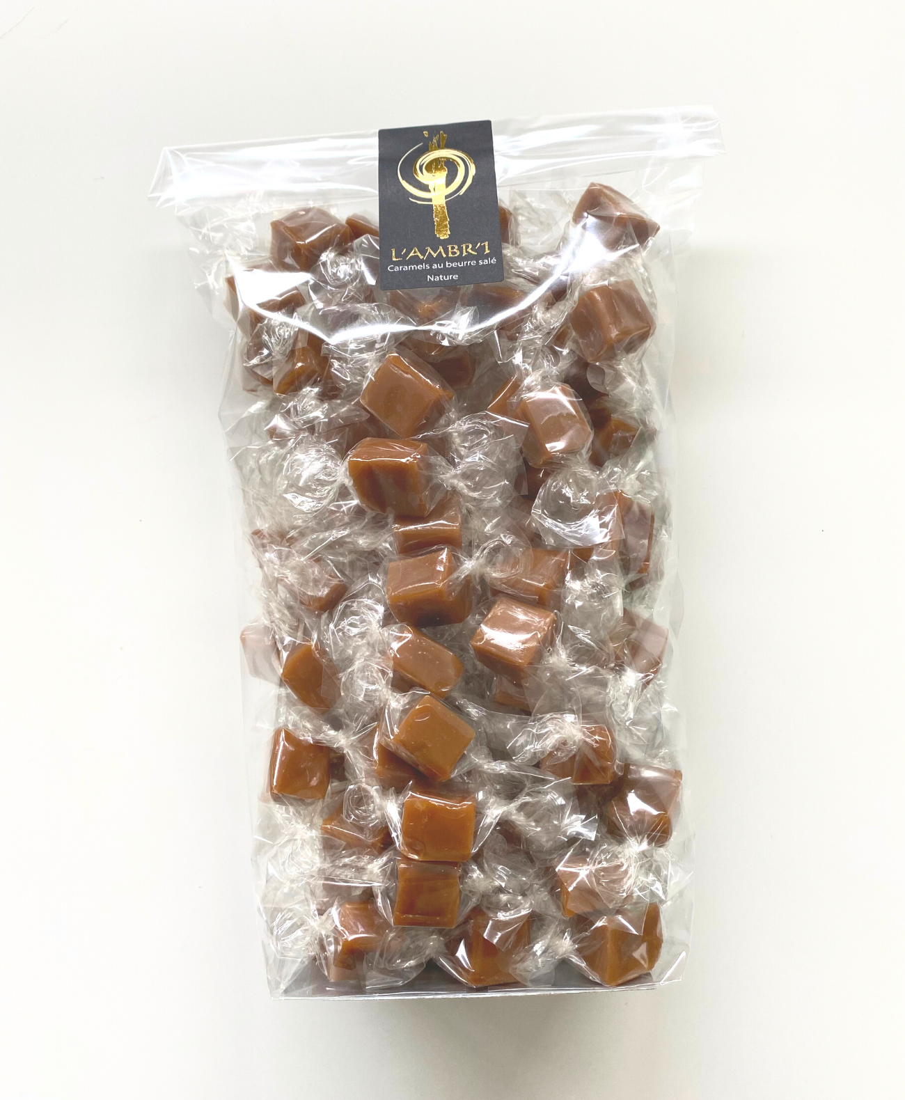 L'ambr'1 - Wholesale Caramel - Confectionery - Salted butter caramels - 500g0
