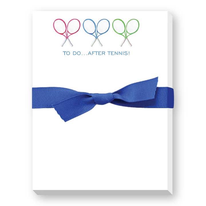 Donovan Designs - Wholesale Notepad - TO DO AFTER TENNIS1